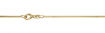 Veneziansk kjede 14kt gult gull, 0.8 mm - FBM0842GG