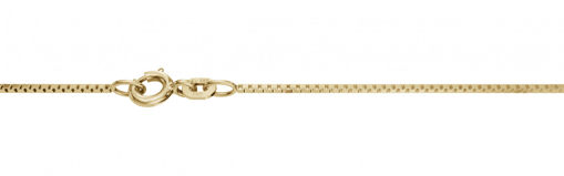Veneziansk kjede 14kt gult gull, 0.8 mm - FBM0842GG