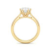 Forlovelsesring  med lab grown diamant 0,50 ct  River (E) VS2 i gult gull. Leticia - 18007050LGgg