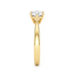 Forlovelsesring med lab grown diamant 0,50 ct River (E) VS i gult gull. Leticia - 18007050LG-gg