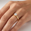 Forlovelsesring med lab grown diamant 0,50 ct River (E) VS i gult gull. Leticia - 18007050LG-gg