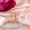Diamantring forlovelsesring 0,50 ct i 14kt gult gull. Leticia - 18007050gg