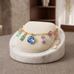 Swarovski armbånd Gema bracelet Mixed cuts, Dangling crystals, Multicolored, Gold-tone plated - 5737442