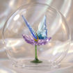 Swarovski figurer Idyllia Glass Ball Butterfly and Flower - 5721543
