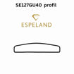 Gifteringer i gull 14 kt 4 mm - SE127GU40