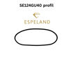 Gifteringer i serien Deg&Meg  i  585 gult gull, 4 mm. ESPELAND - SE124GU40