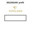 Gifteringer i serien Deg&Meg  i  585 gult gull, 4 mm. ESPELAND - SE123GU40