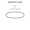 Gifteringer i hvitt gull 14 kt 7 mm fra Espeland - SE101HV70