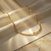 Veneziansk Kjede 14K Gult Gull (585) | Fast Lavpris 0.8mm