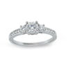 Diamantring - frierring i hvitt gull med 0,46 ct TW-Si-11990043
