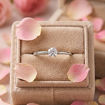 Diamantring forlovelsesring 0,20 ct i 14kt gull. Aida -18016020