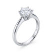 Forlovelsesring i hvitt gull med lab grown diamant 0,70 ct River (E) - VVS2. Diona - 18001070LG