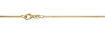 Veneziansk Kjede 14K Gult Gull (585) | Fast Lavpris 0.8mm