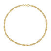 Armbånd i gult gull 14kt, 18 cm - 18GU2918