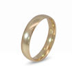 Gifteringer i gult gull 14kt, 4 mm, modell 167. RUBIN - 1240
