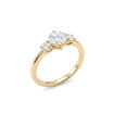Diamant forlovelsesring i gult gull 0,50 ct - ABR01168g050