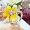 Diamantring forlovelsesring Frøya 0,43 ct River (E)-Si1 - 3106043
