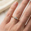 Diamant forlovelsesring i gult gull 0.30 ct - ABR01168g030